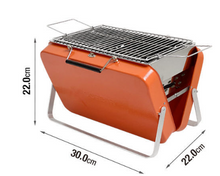 Load image into Gallery viewer, Portable BBQ Stove Grill Folding Charcoal Grill
