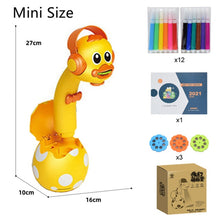 Load image into Gallery viewer, Kids Mini Led Art Drawing Table Set
