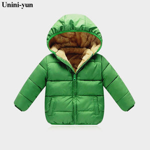 Kid's Parkas Down Outerwear Hooded Coat