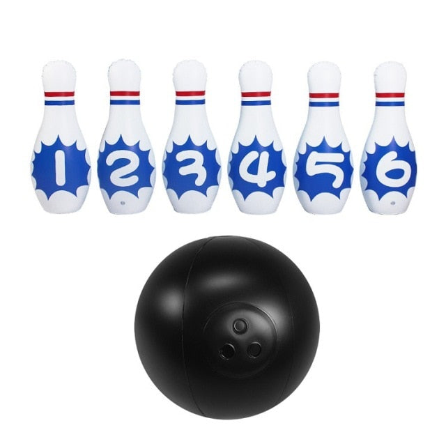 Giant Inflatable Bowling Set for Kids