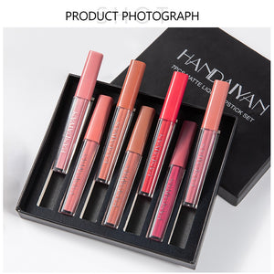 6 Colors Fashion Liquid Lipstick Set