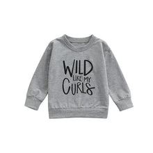 Load image into Gallery viewer, &quot;Wild Like My Curls&quot; Sweatshirt
