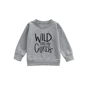 "Wild Like My Curls" Sweatshirt