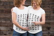 Load image into Gallery viewer, Baby Countdown Maternity Shirt
