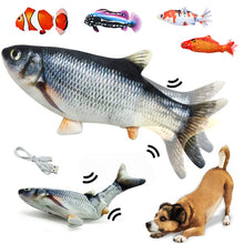 Load image into Gallery viewer, Pets Interactive Electronic Floppy Fish Toys
