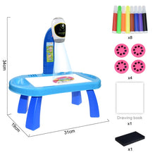 Load image into Gallery viewer, Children Led Projector Desk
