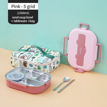 Load image into Gallery viewer, Portable Kids Lunch Box
