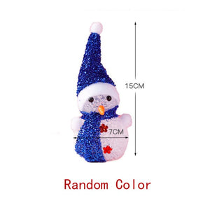 LED Snowman Lamps