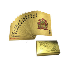 Load image into Gallery viewer, Gold Leaf Poker Cards
