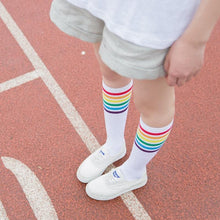 Load image into Gallery viewer, Rainbow Long Socks
