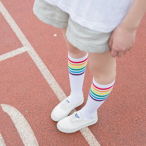 Rainbow Long Socks