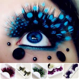 1 Pair Cosplay False Eyelashes