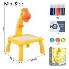 Load image into Gallery viewer, Kids Mini Led Art Drawing Table Set
