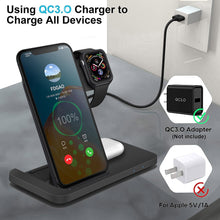 Load image into Gallery viewer, 15W Qi Fast Charging Dock Station
