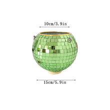 Load image into Gallery viewer, Disco Ball Flower Hanging Vase
