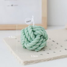 Load image into Gallery viewer, Creative Handmade Wool Ball Candle
