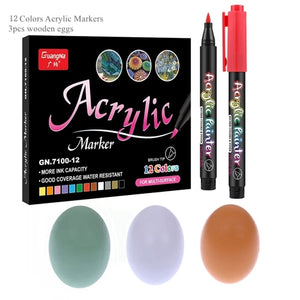 Acrylic Paint Pens with 36 Colors