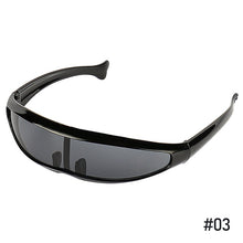 Load image into Gallery viewer, Futuristic Narrow Cyclops Sunglasses
