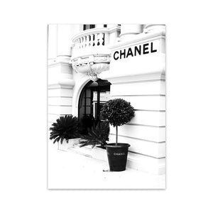 Black & White Wall Art Canvas Painting