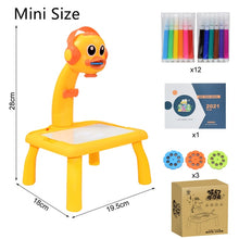 Load image into Gallery viewer, Kids Mini Led Art Drawing Table Set
