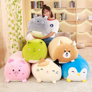 Animal Plush Cushion Pillow