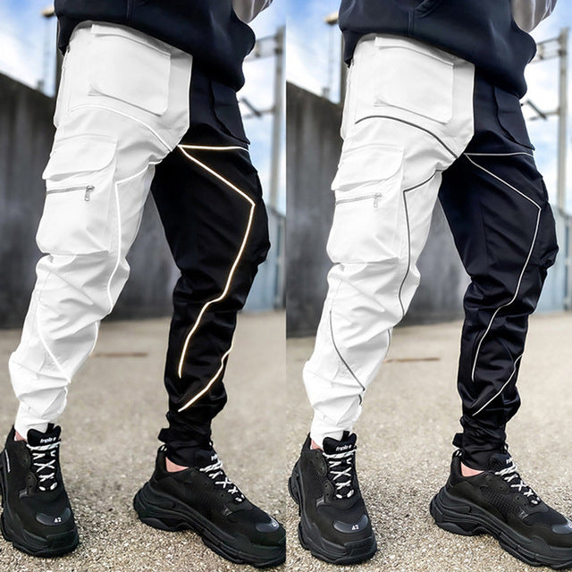 Men's Reflective Cargo Pants