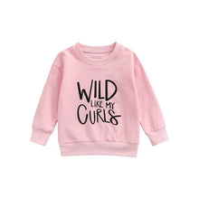 Load image into Gallery viewer, &quot;Wild Like My Curls&quot; Sweatshirt
