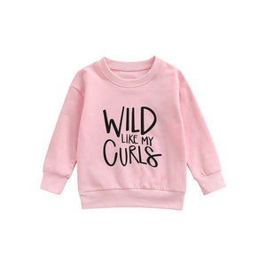 "Wild Like My Curls" Sweatshirt