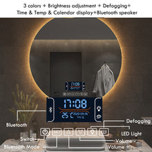 Load image into Gallery viewer, LED Bluetooth Bathroom Mirror
