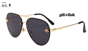 Luxury Bee Pilot Sunglasses