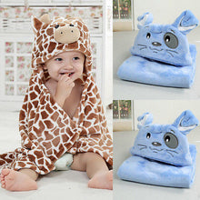 Load image into Gallery viewer, Baby&#39;s Hooded Bath Towel
