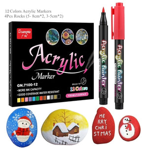 Acrylic Paint Pens with 36 Colors