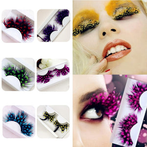 1 Pair Cosplay False Eyelashes