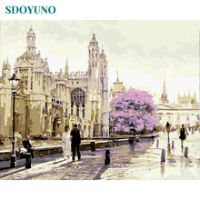 Load image into Gallery viewer, Snow in London Wall Art Canvas
