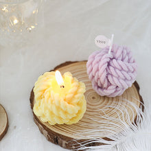 Load image into Gallery viewer, Creative Handmade Wool Ball Candle
