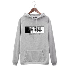 Load image into Gallery viewer, Japanese Anime  Eye Print Hoodie
