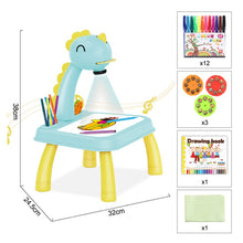 Load image into Gallery viewer, Children Led Projector Desk
