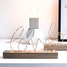 Load image into Gallery viewer, Home Decorative &quot;Love&quot; &amp; &quot;Home&quot; LED Lamp
