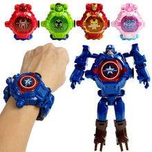 Load image into Gallery viewer, Marvel LED Luminous Children&#39;s Watch
