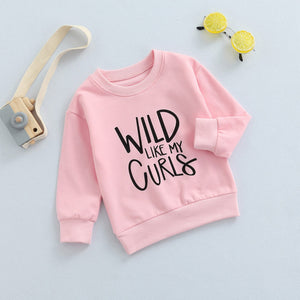 "Wild Like My Curls" Sweatshirt