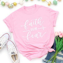 Load image into Gallery viewer, Faith Over Fear T-Shirt
