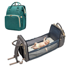 Load image into Gallery viewer, Baby Convertible Lightweight Diaper Bag
