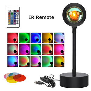 Smart Bluetooth Sunset Projection Lamp