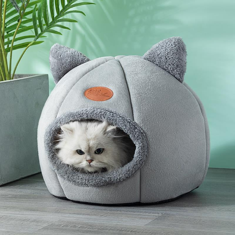 Cute Cat Ears Cat Bed